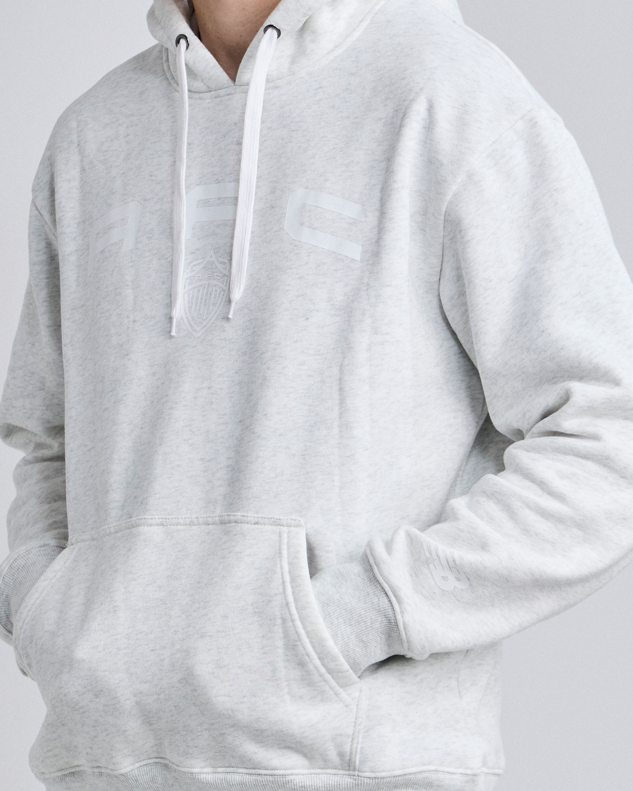 25/26 Unisex Casual Hoodie - Marle Grey