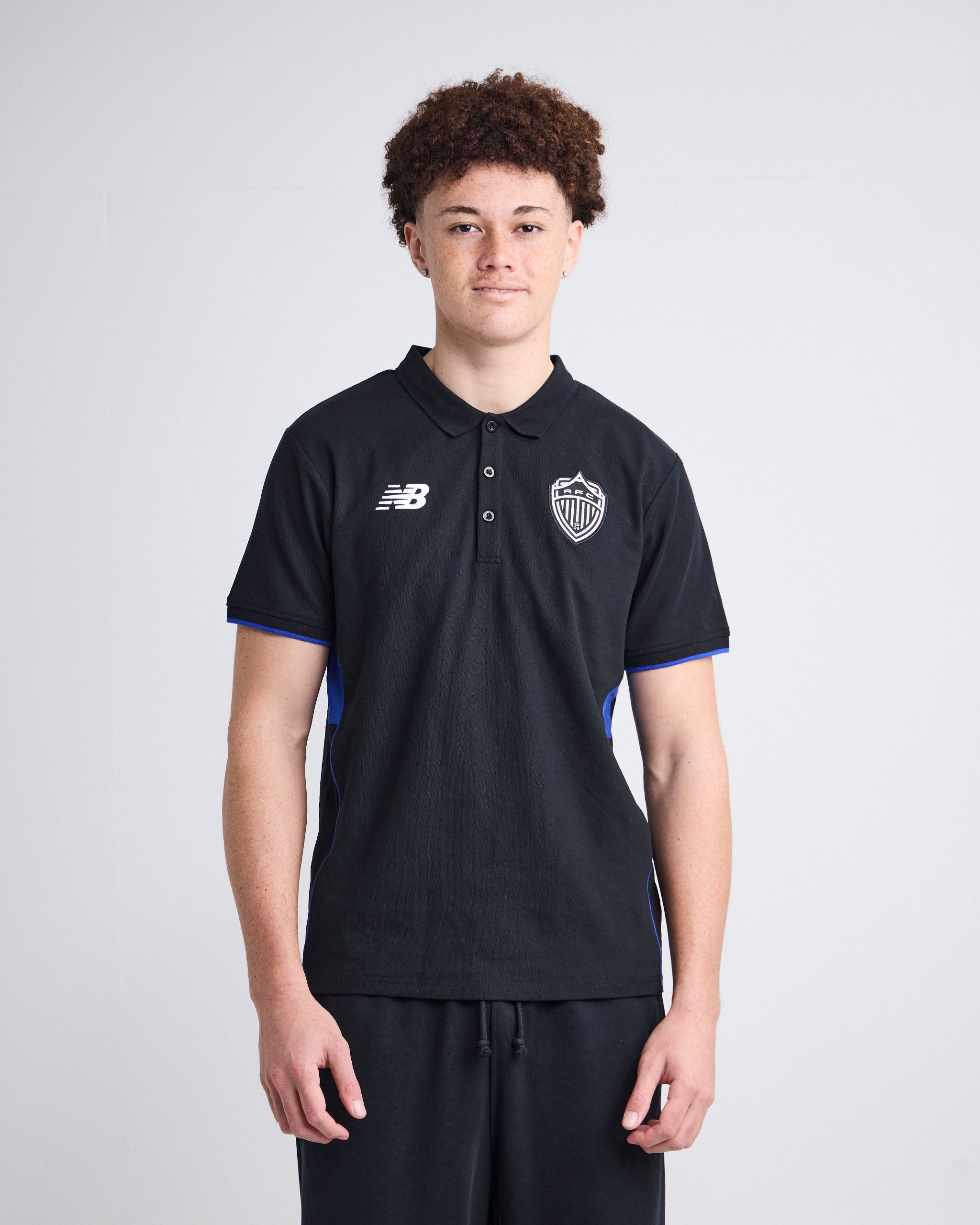 25/26 Black Media Polo