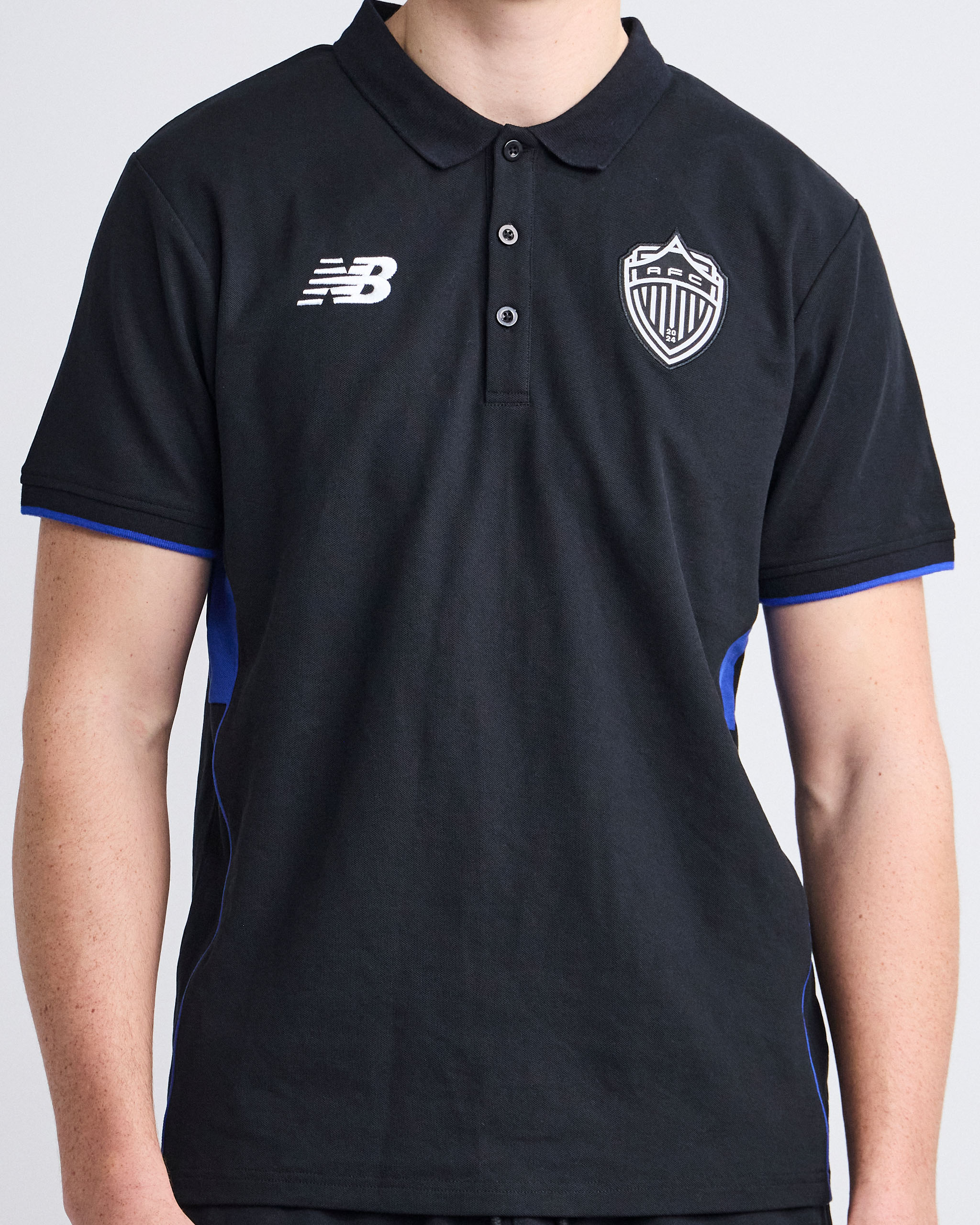 25/26 Black Media Polo