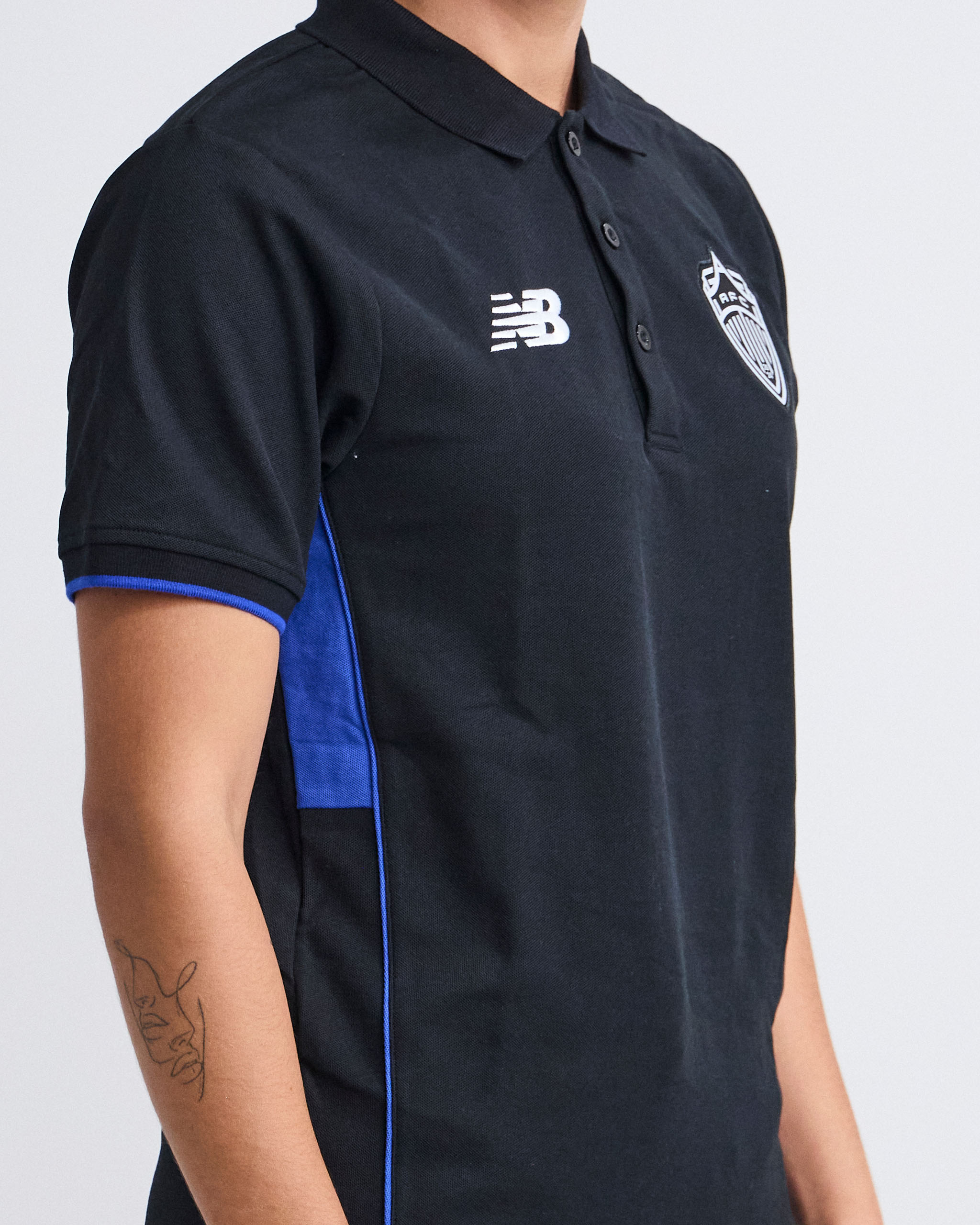 25/26 Black Media Polo