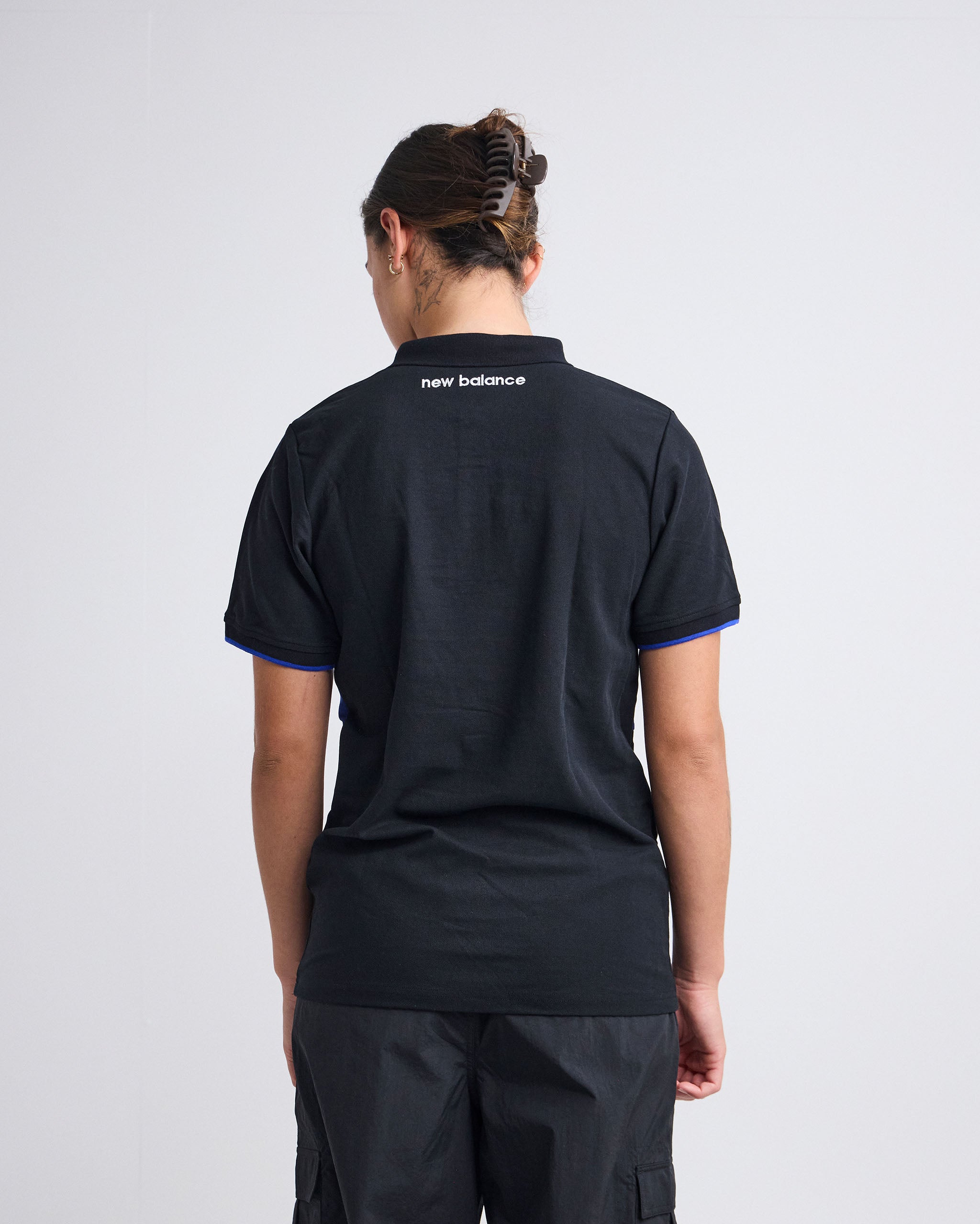 25/26 Black Media Polo