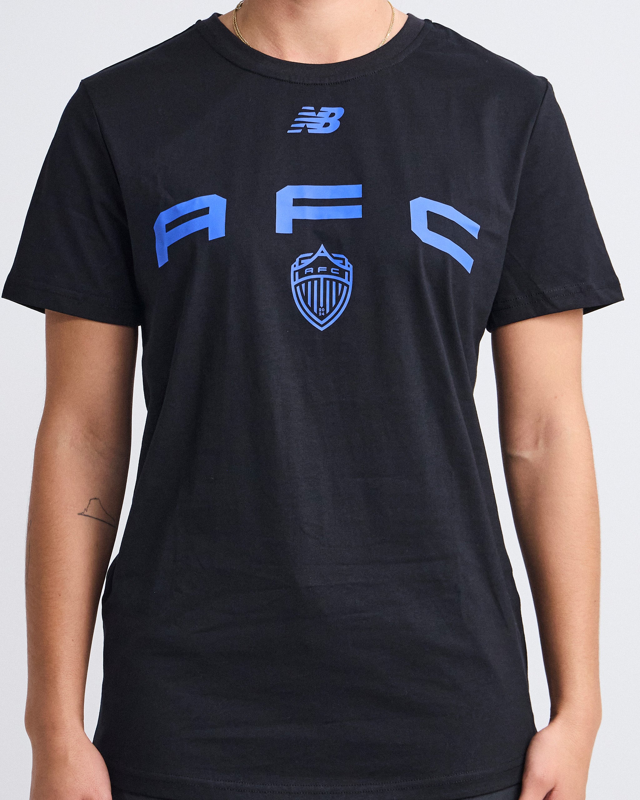 25/26 Unisex Casual Black Tee - Youth
