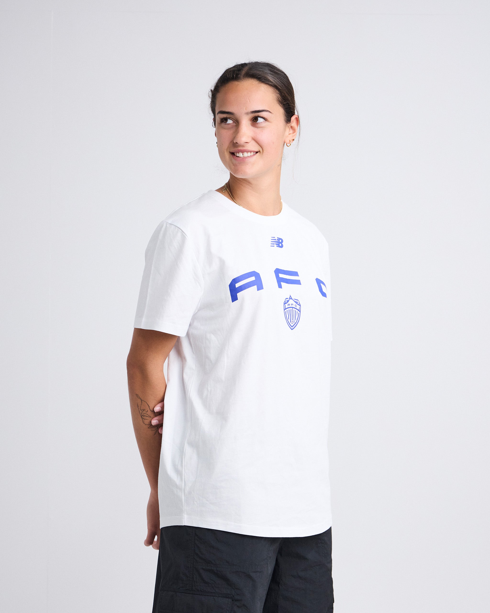 25/26 Unisex Casual White Tee