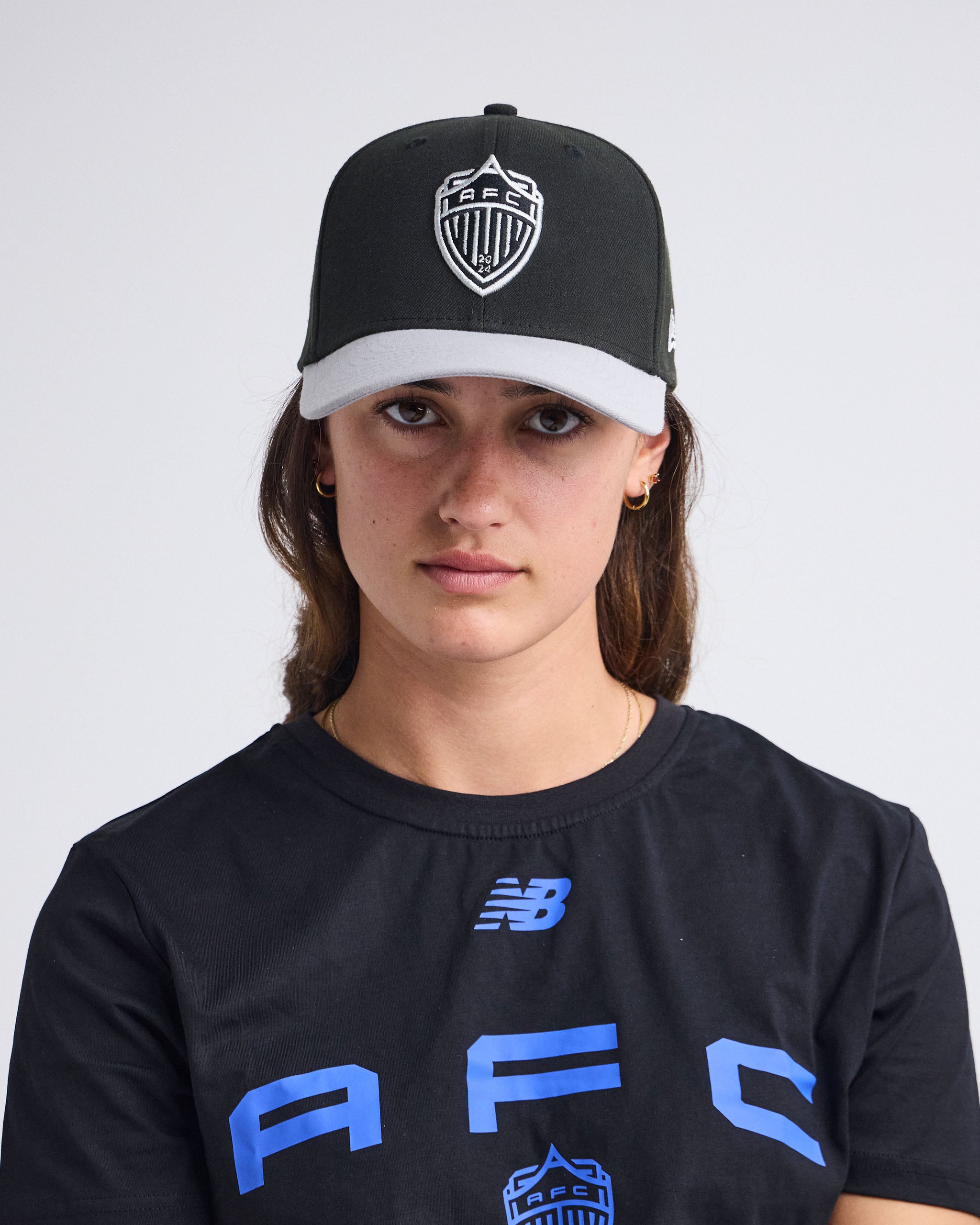 Auckland FC x New Era 9Seventy Stretch Snap - Black x Grey Brim