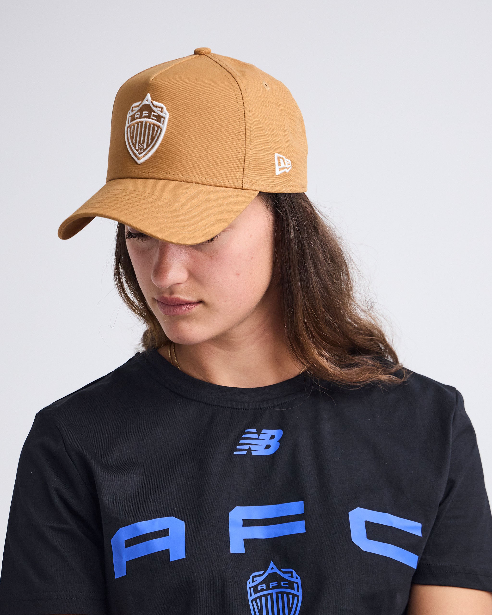 Auckland FC x New Era 9Forty A-Frame Cap - Rust
