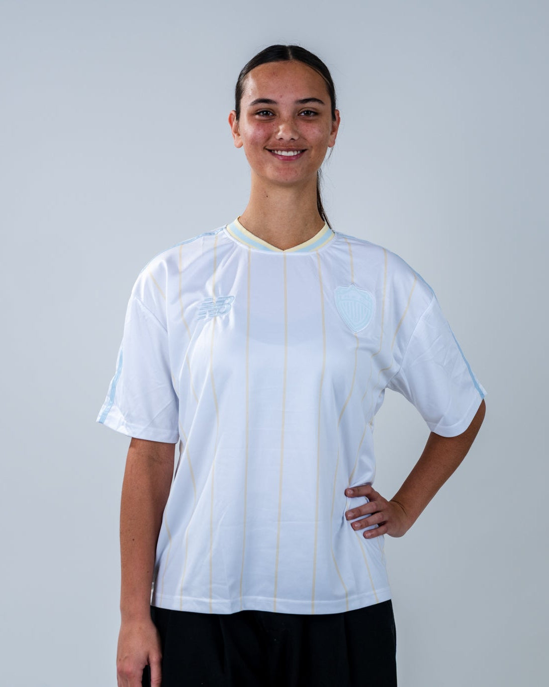 26/27 AFC OVERSIZED JERSEY - WHITE - WOMEN'S