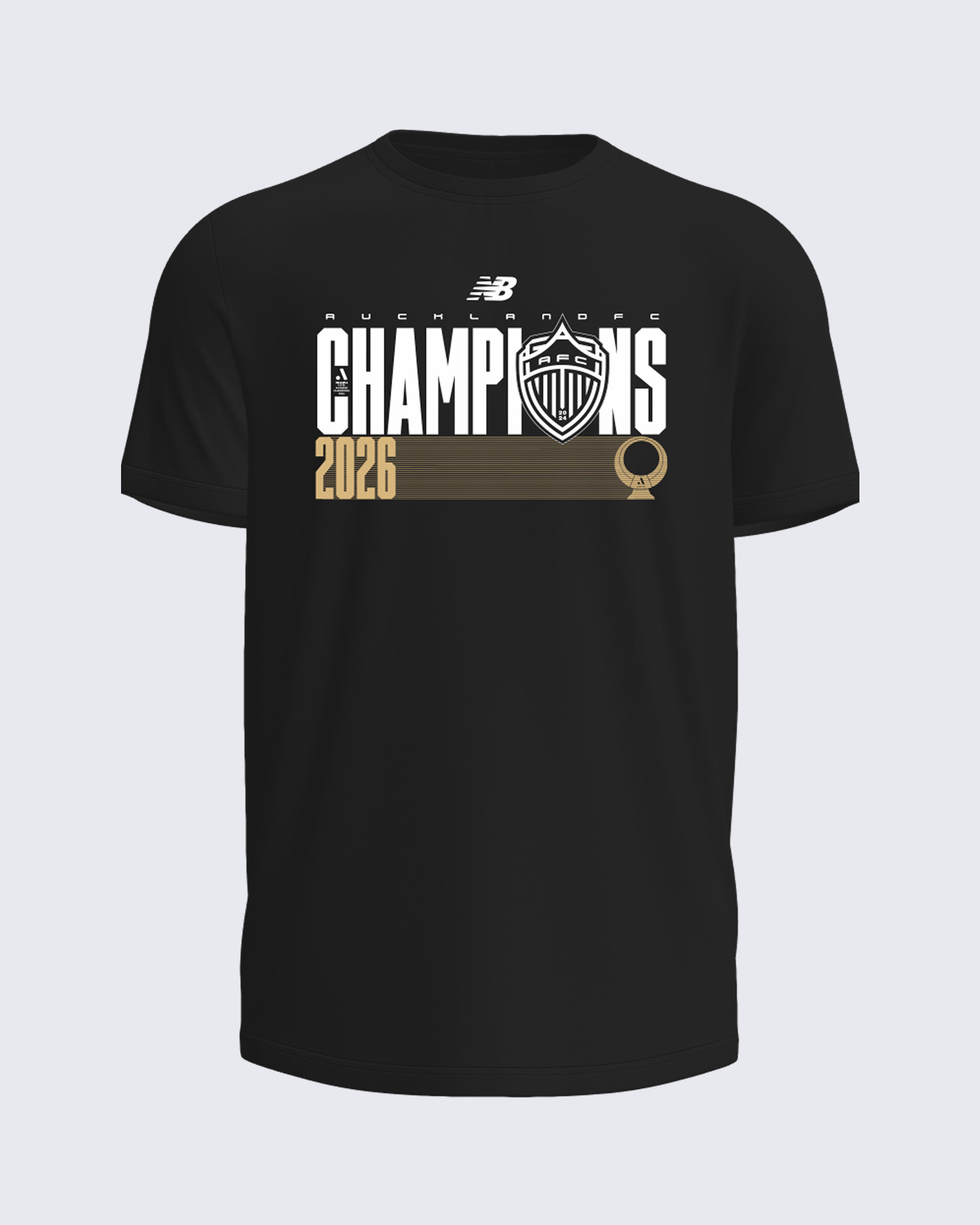 PRE-ORDER | CHAMPIONS 2026 - TEE (BLACK)