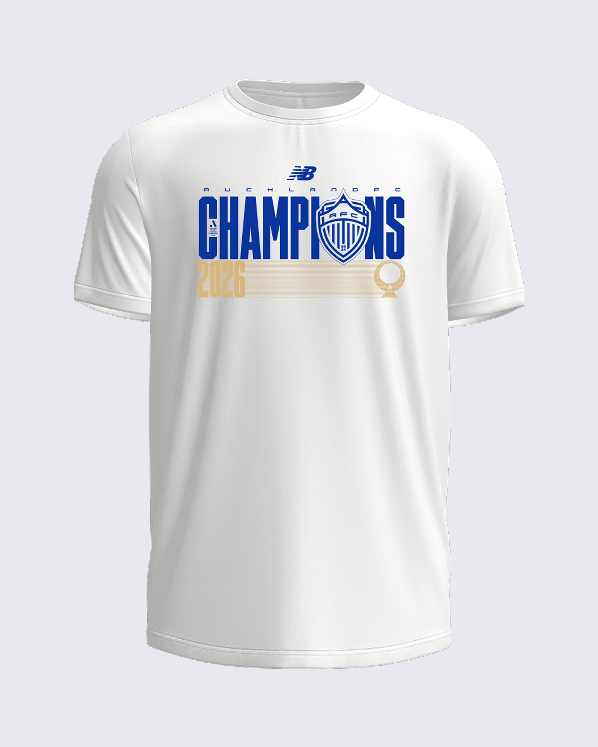 PRE-ORDER | CHAMPIONS 2026 - TEE (WHITE)